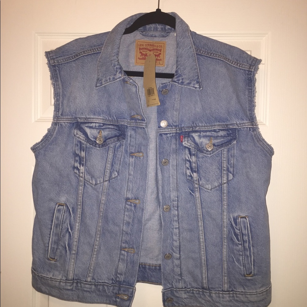 Denim vest